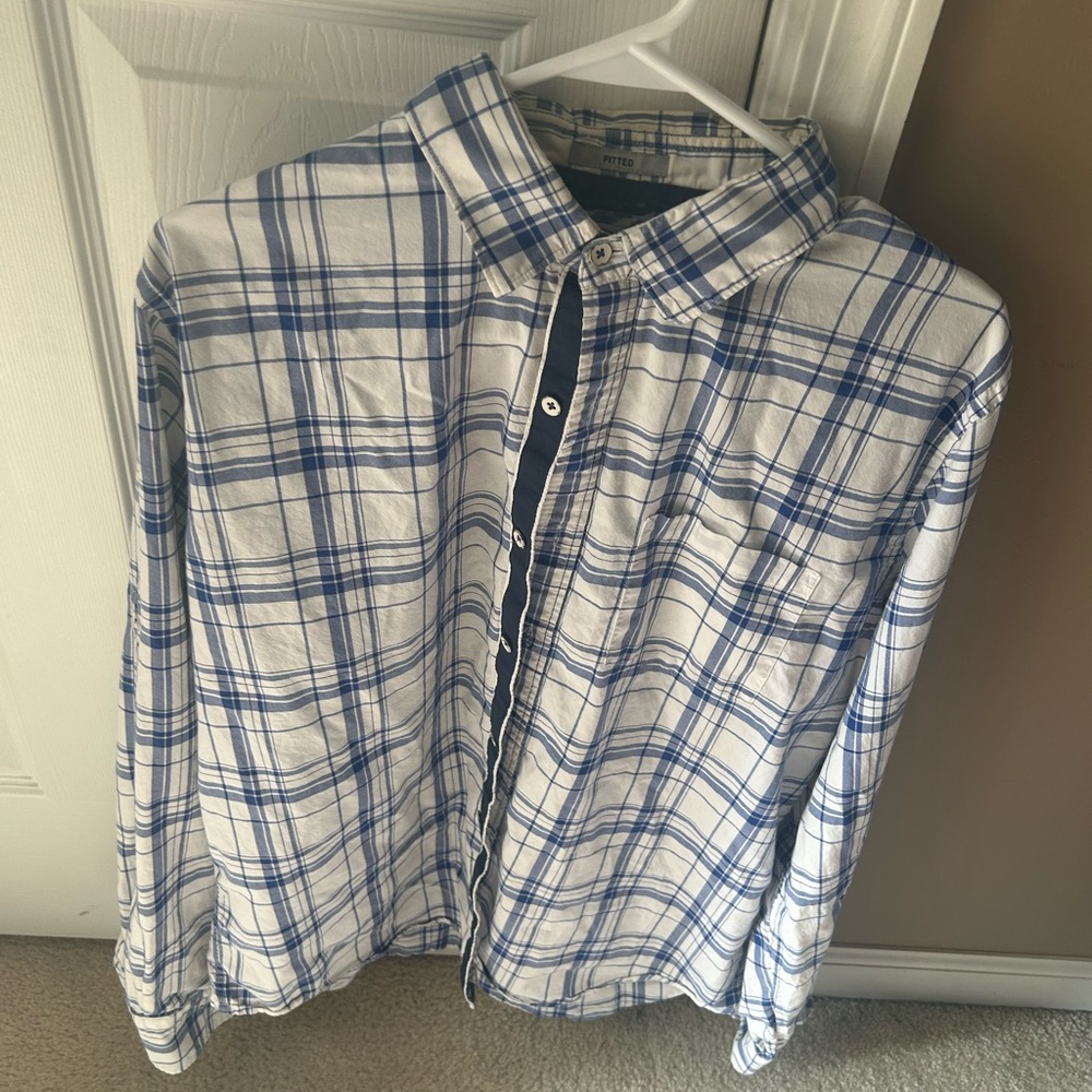 Large Mens Fitted Express Shirt